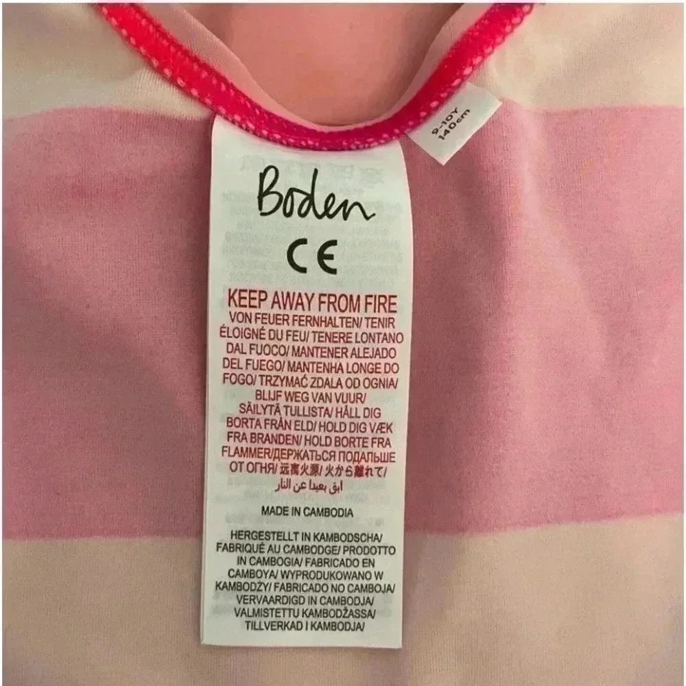Boden girls stripes